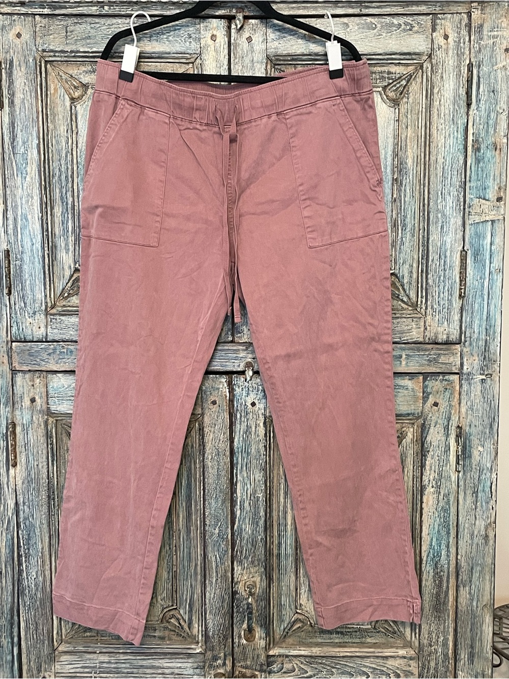 Buffalo David Bitton Women's Drawstring Chinos - Mauve